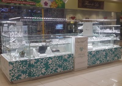 Оформлення торгового обладнання «Аквамарін»