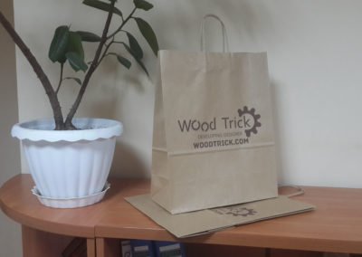 Брендовані еко-пакети для компанії «WoodTrick»