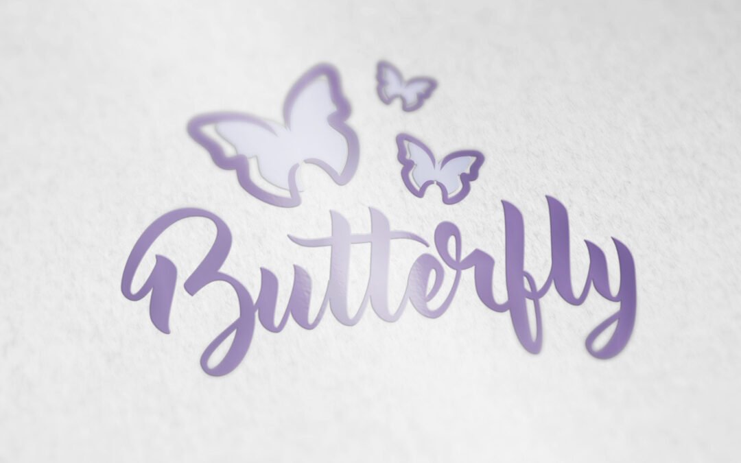 Логотип для виставки екзотичних комах «Butterfly»