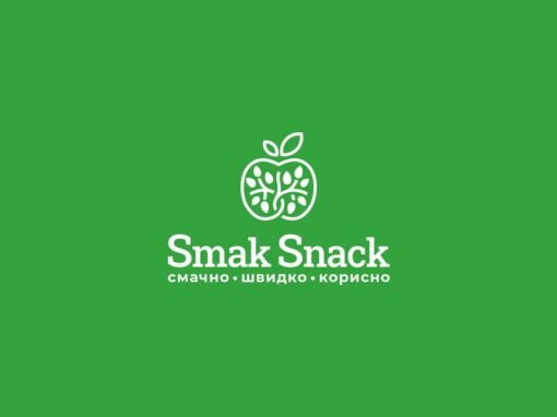 Логотип та фірмовий стиль Смак Снек