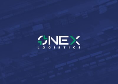 Логотип та паспорт логотипу для компанії Онекс